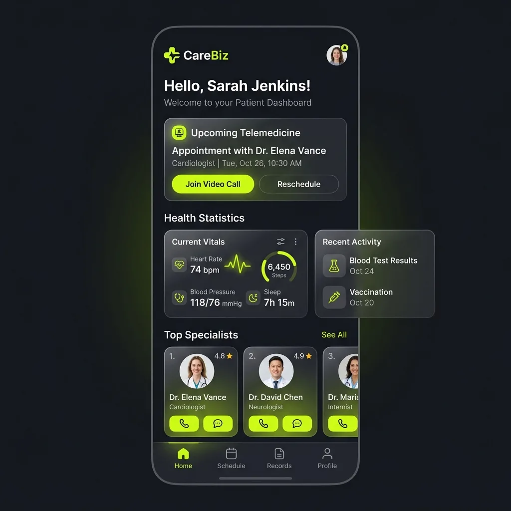 Healthcare Mobile App
