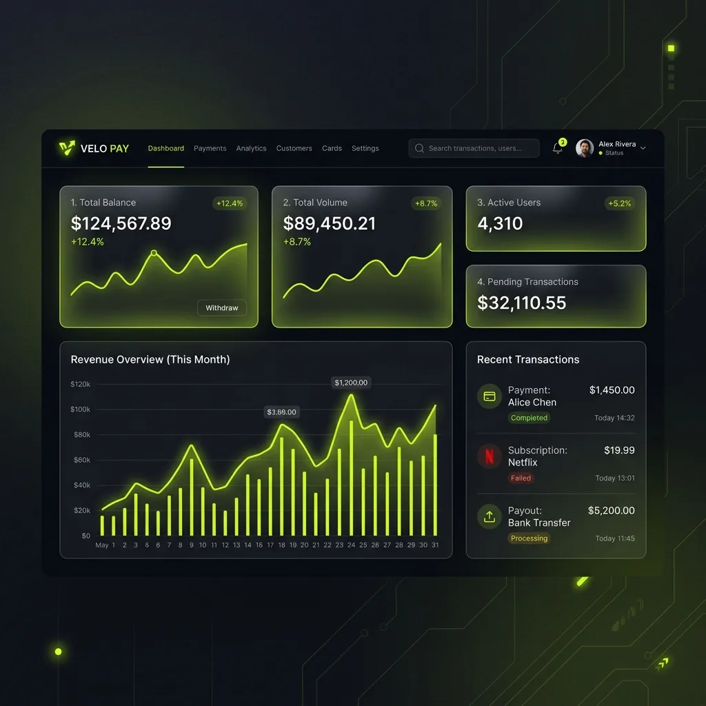 Fintech Growth Dashboard